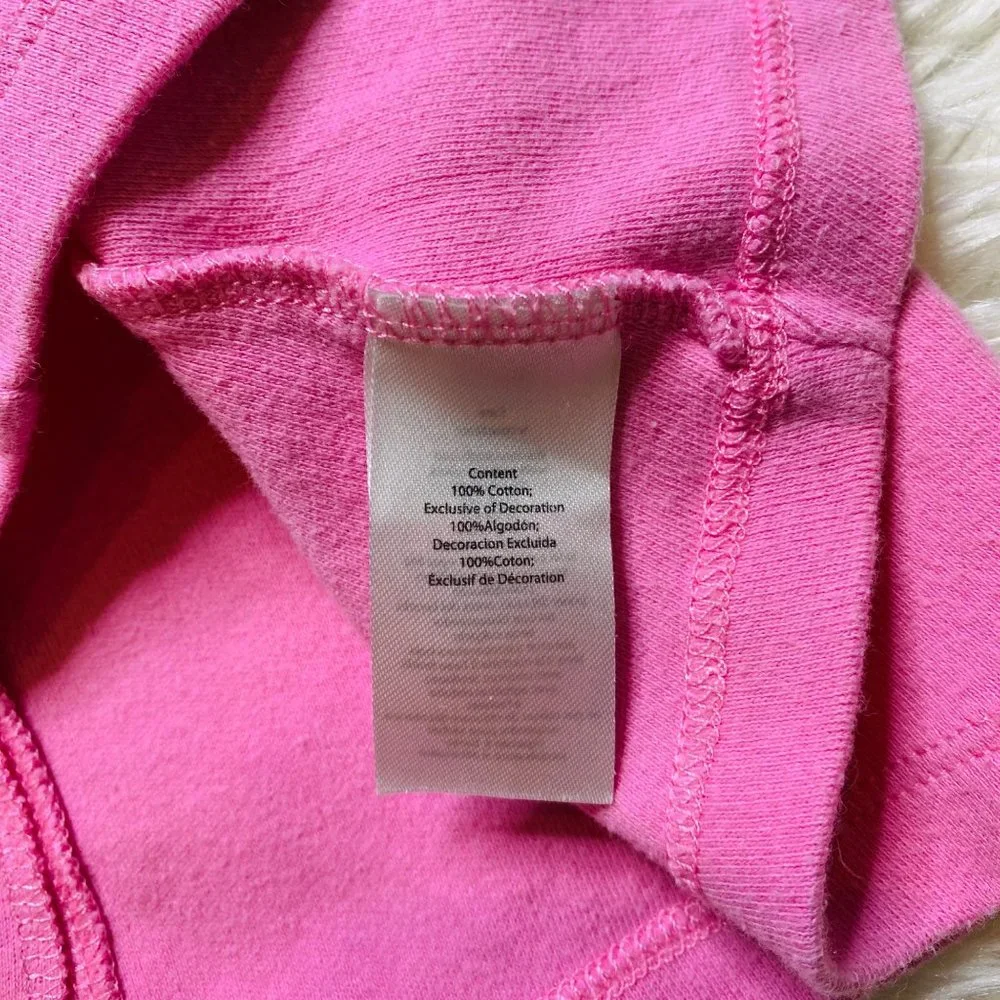 Hartstrings‎ Girls Knit A-Line Tank Dress Pink Ribboned Flower Waist Size 10